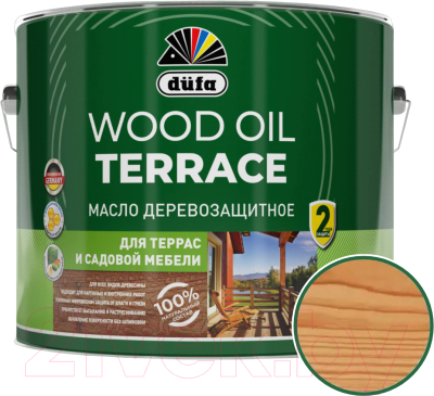 Масло для древесины Dufa Wood Oil Terraсe (2л, лиственница)