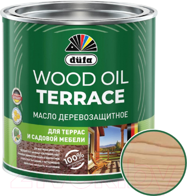 Масло для древесины Dufa Wood Oil Terraсe (900мл, орех)