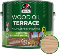 Масло для древесины Dufa Wood Oil Terraсe (2л, орех) - 