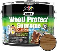 Пропитка для дерева Dufa Wood Protect Supreme (9л, орех) - 