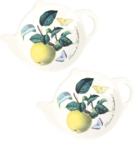 Набор блюдец для чайных пакетиков DolomitE Fruit Garden / L2521159  - 