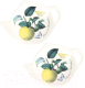 Набор блюдец для чайных пакетиков DolomitE Fruit Garden / L2521159  - 