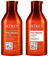 Набор косметики для волос Redken Frizz Dismiss Шампунь 300мл+Кондиционер 300мл - 