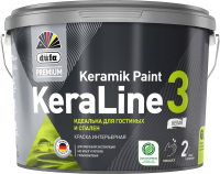Краска Dufa ВД KeraLine 3 (2.5л, белый) - 