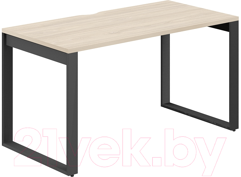 Письменный стол Norden 160x70x75 / AG.106.AR.V.72.AN (антрацит/акация равелло)