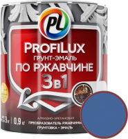 Грунт-эмаль Profilux По ржавчине 3в1 (900г, синий) - 