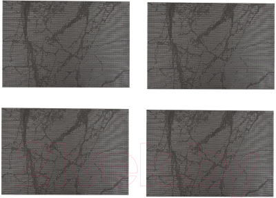 Набор плейсматов Nouvelle Черный гранит / 9903334-2-Н4 (4шт)