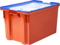 Ящик для хранения Эдванс Safe Pro 60x40x35 (красный/синяя крышка) - 