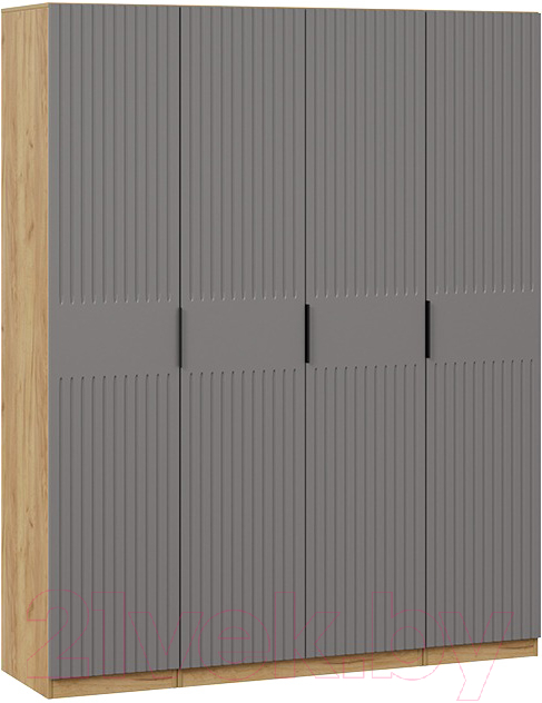 Шкаф ТриЯ Хилтон комбинированный с 4-мя  дверями