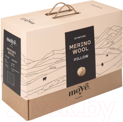 Подушка для сна ИвШвейСтандарт Merino / MN-02-MW-77