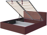 Двуспальная кровать Proson Domo Lift Ultra 140x200 (горячий шоколад) - 