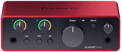 Студийный комплект Focusrite Scarlett Solo 4th gen