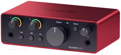 Студийный комплект Focusrite Scarlett Solo 4th gen