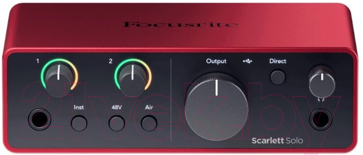 Аудиоинтерфейс Focusrite Scarlett Solo 4th gen