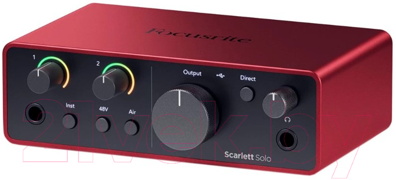 Аудиоинтерфейс Focusrite Scarlett Solo 4th gen