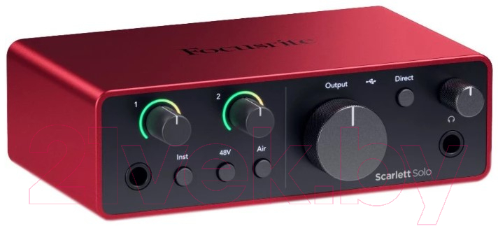 Аудиоинтерфейс Focusrite Scarlett Solo 4th gen