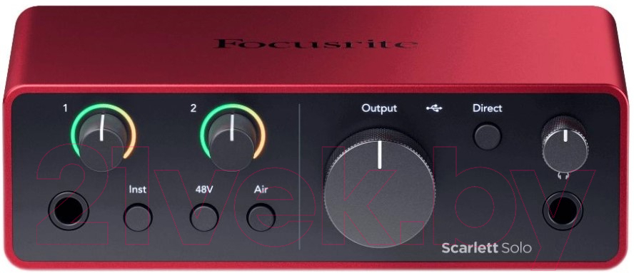 Аудиоинтерфейс Focusrite Scarlett Solo Studio 4th gen