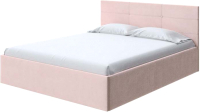 Двуспальная кровать Proson Vector Lift Ultra 140x200 (розовый мусс) - 