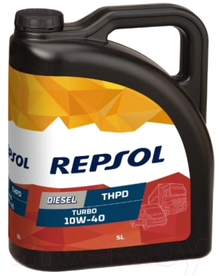 

Моторное масло Repsol, Diesel Turbo THPD 10W40 / RP037X55