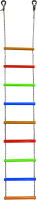 Лестница веревочная Формула здоровья ЛВ9-3В (D=25, радуга) - 