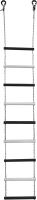 Лестница веревочная Формула здоровья ЛВ9-4В (D=25, черный/белый) - 