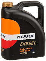 

Моторное масло Repsol, Diesel Turbo UHPD Mid Saps 10W40 / RP037K55