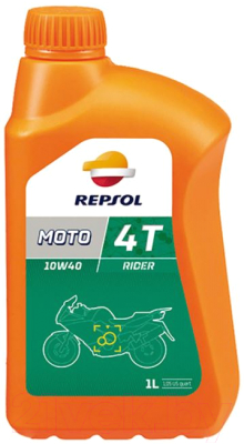 

Моторное масло Repsol, Moto Rider 4T 10W40 / RP165N51