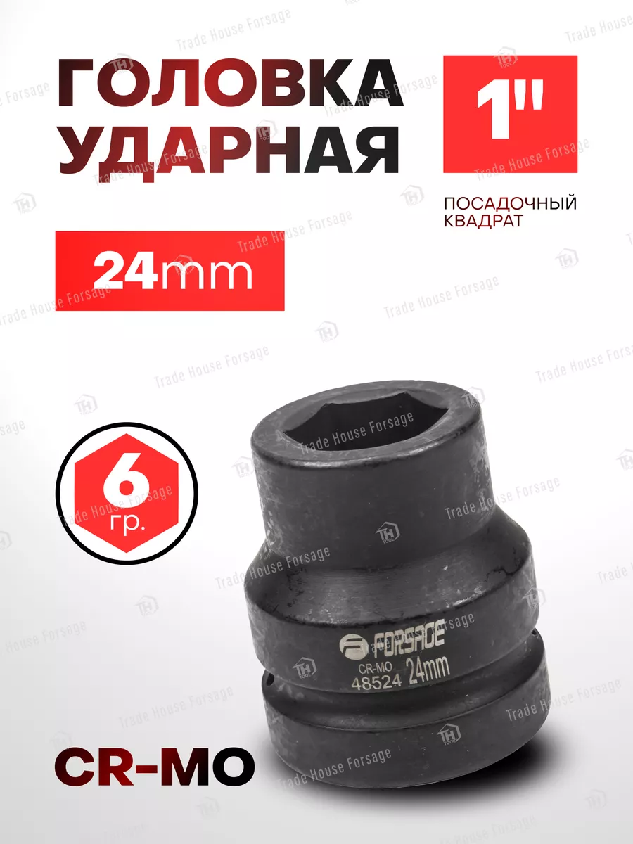 Головка слесарная Forsage F-48524(6995) — фото 2