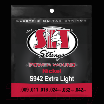 

Струны для электрогитары SIT Strings, S942PF