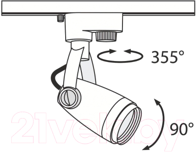 Трековый светильник Maytoni Track TR001-1-GU10-W