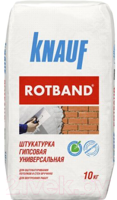 Штукатурка выравнивающая Knauf Rotband (10кг)