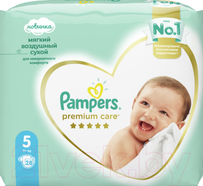 Подгузники детские Pampers Premium Care 5 Junior (28шт)
