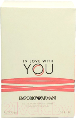 Парфюмерная вода Giorgio Armani In Love With You (100мл)
