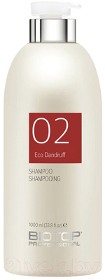 Шампунь для волос Biotop 02 Eco Dandruff Shampoo Против перхоти (1л)