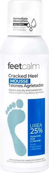Пенка для ног Feetcalm Cracked Heel Mousse 25% мочевины Против трещин на пятках (125мл)