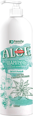 Шампунь для волос Family Cosmetics Extra Aloe Питательный (1л)