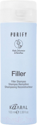 Шампунь для волос Kaaral Filler Shampoo Для придания плотности волосам (100мл)