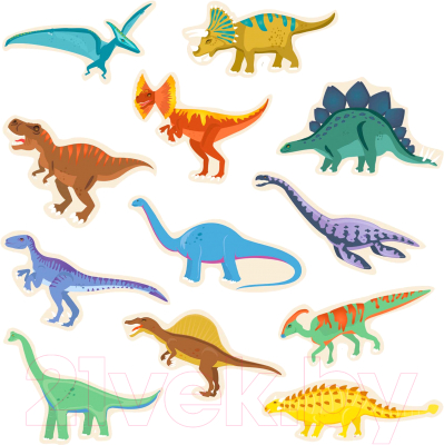 Набор для творчества SES Creative Изучаю динозавров / 14630