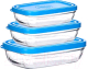Миниатюра изображения товара Набор контейнеров Duralex Freshbox 9180AS03A0111 (3шт)