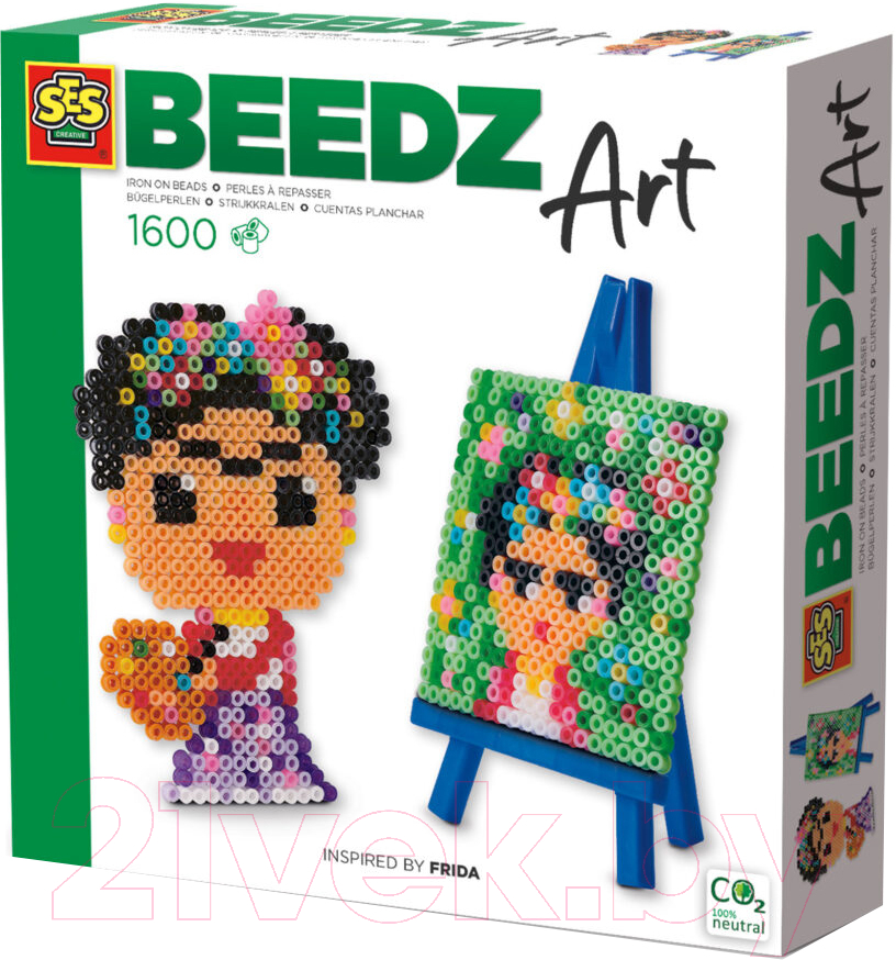 Развивающая игра SES Creative Beedz Art Маленькая художница Фрида / 06017