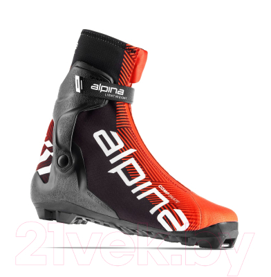 Ботинки для беговых лыж Alpina Sports Comp / 54101B (р-р 43, красный/белый/черный)
