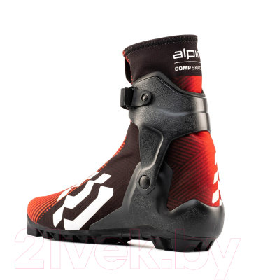 Ботинки для беговых лыж Alpina Sports Comp / 54101B (р-р 40, красный/белый/черный)