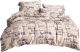 Комплект постельного белья Бояртекс №013 G 2.0 с европростыней (полисатин) - 