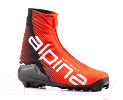 Ботинки для беговых лыж Alpina Sports E30 / 55852 (р-р 42, красный/белый/черный)
