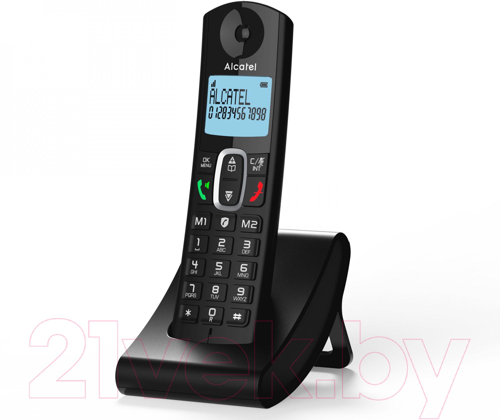 Беспроводной телефон Alcatel F685 (черный) — фото 3