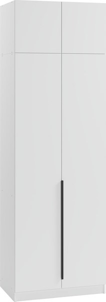 Шкаф Soma Lord Black 2-х створчатый 80x240