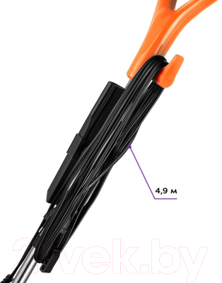 Вертикальный пылесос Kitfort KT-5180-2 (черный/оранжевый)