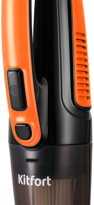 Вертикальный пылесос Kitfort KT-5180-2 (черный/оранжевый)