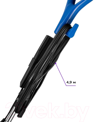 Вертикальный пылесос Kitfort KT-5180-3 (черный/синий)