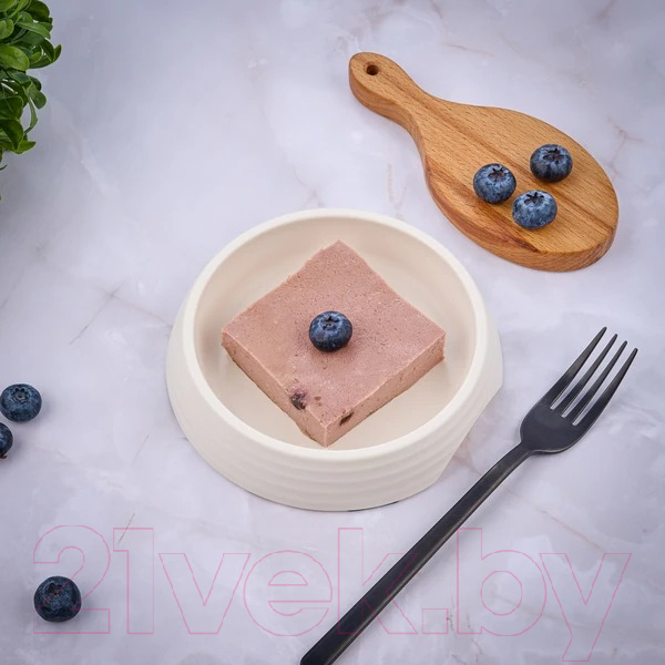 Влажный корм для собак Monge Natural Monoprotein Fruits из ягненка с черникой, ламистер (150г) — фото 3